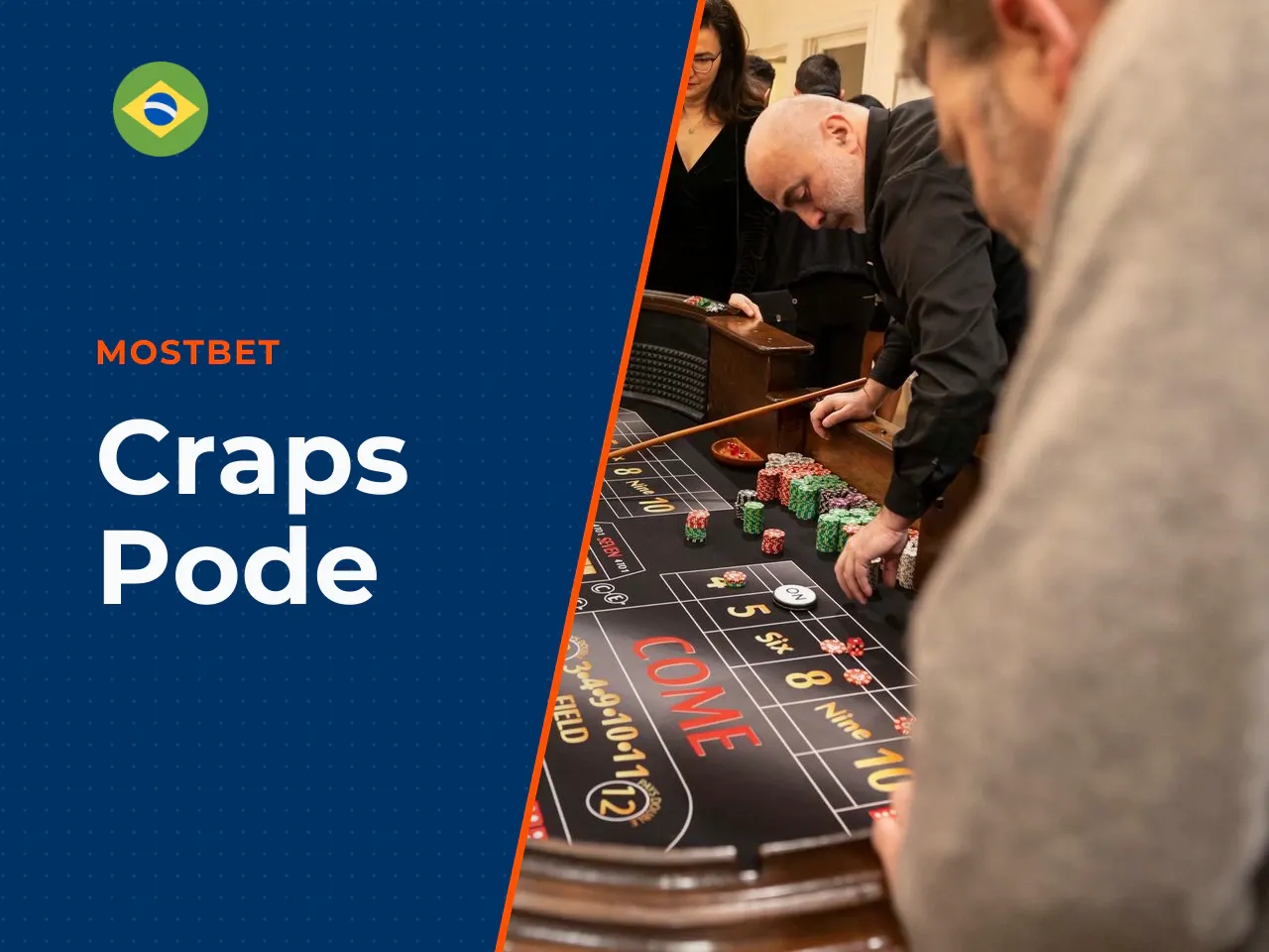 O Craps pode parecer intimidador pela