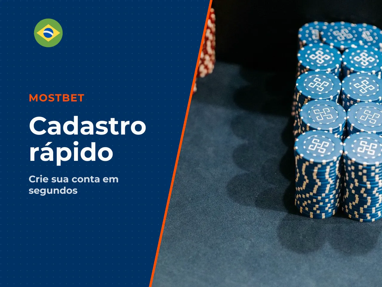 Registro em um clique e por redes sociais. **Um clique:** O método mais veloz. Selecione "Em um clique", escolha país e moeda, aceite os termos e clique em "Registrar". O sistema gera automaticamente 