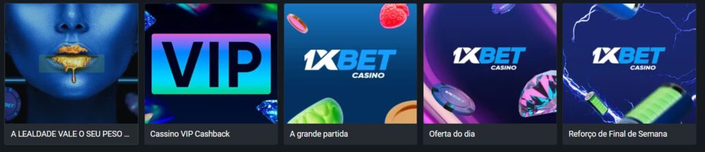 1xbet oferece apenas um bônus