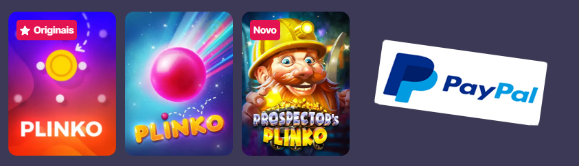 Plinko que Aceitam PayPal - BitStarz