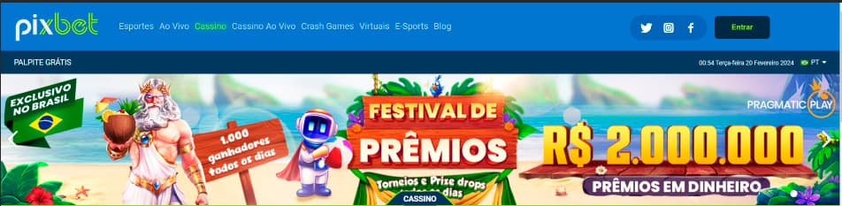 Bônus e Promoções Pixbet