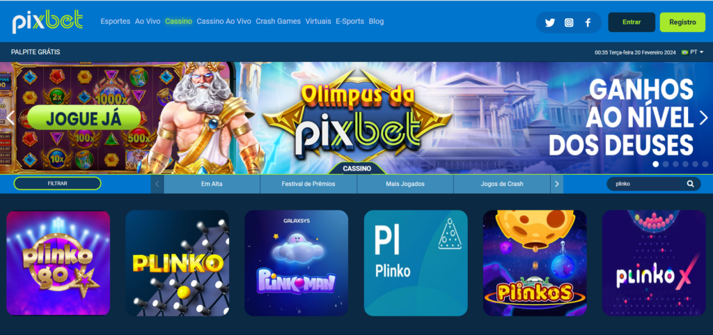 plinko pixbet